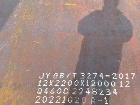 察布查尔Q460高强钢板